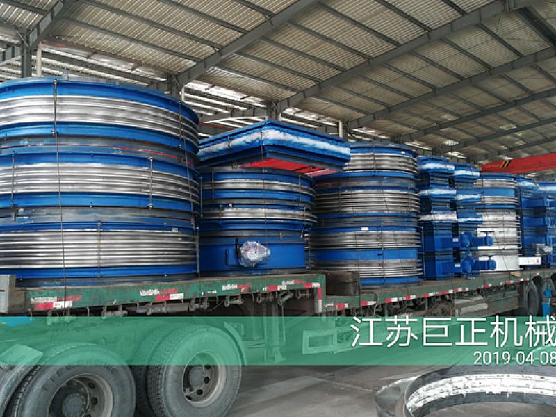 擋板門/非金屬膨脹節(jié)完工，準(zhǔn)備發(fā)往山東客戶