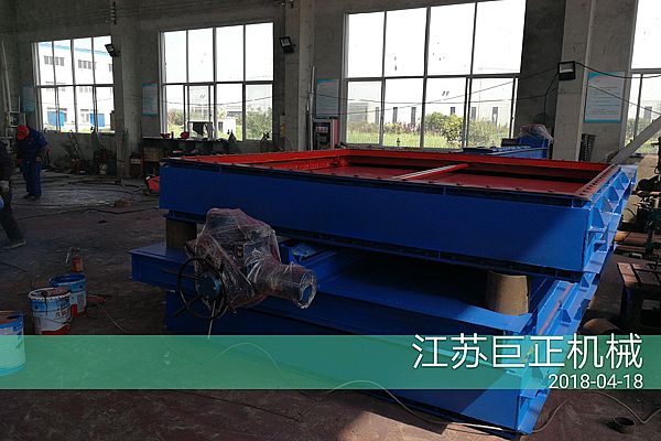 方形擋板門（寬12M）驗收合格，發(fā)貨準(zhǔn)備中