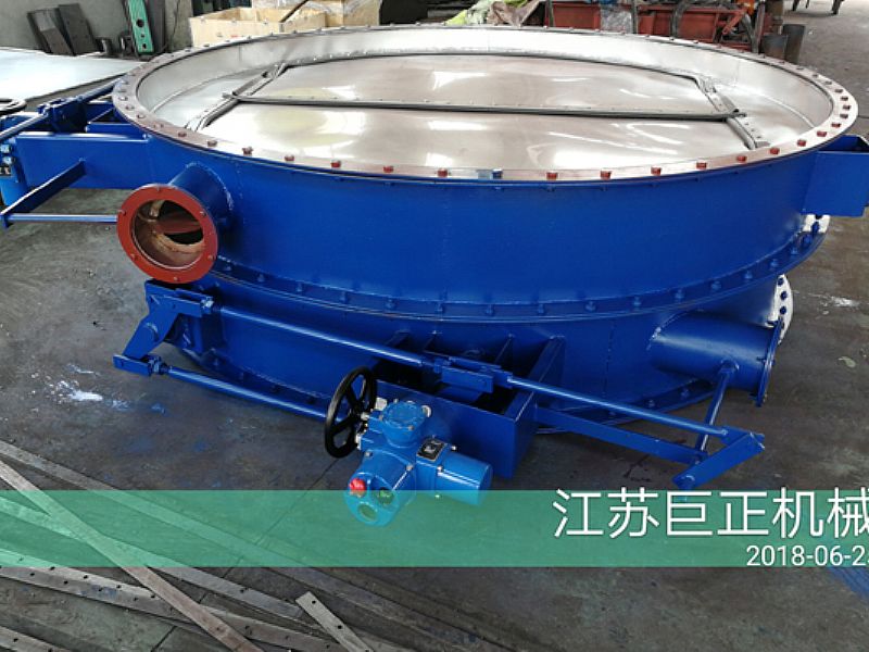 圓形擋板門（直徑280cm）制作完工了，待包裝入庫