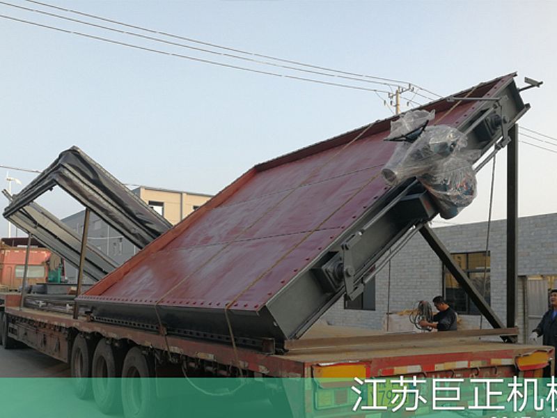 巨正機(jī)械公司擋板門，裝車發(fā)貨了