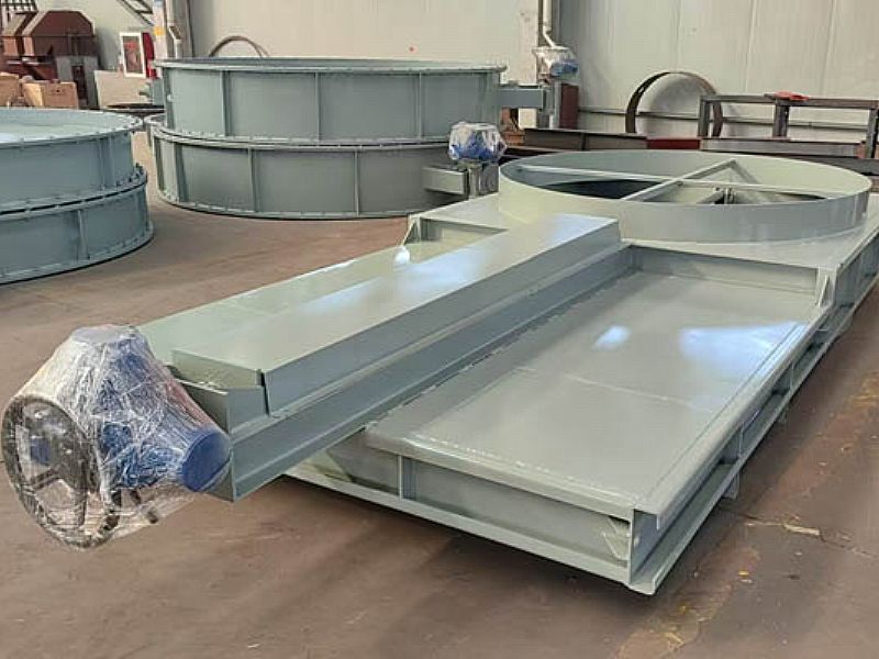 一款插板門(mén)制作制作完工了